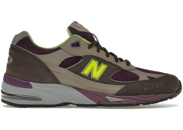 New Balance 991 Stray Rats Brown